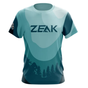 Zeak Aquamarine Rainforest Jersey