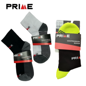 PRIME Compression Medium Cut Socks L/XL